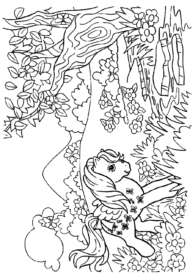 My Little Pony Free Coloring Pages - Free Printable Coloring Pages