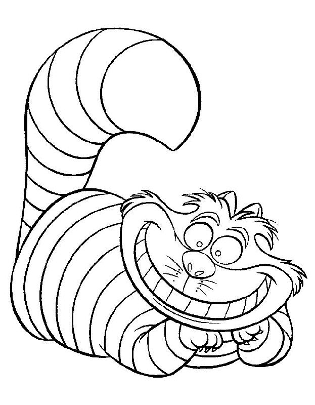 Alice in Wonderland Coloring Pages 9 | Free Printable Coloring