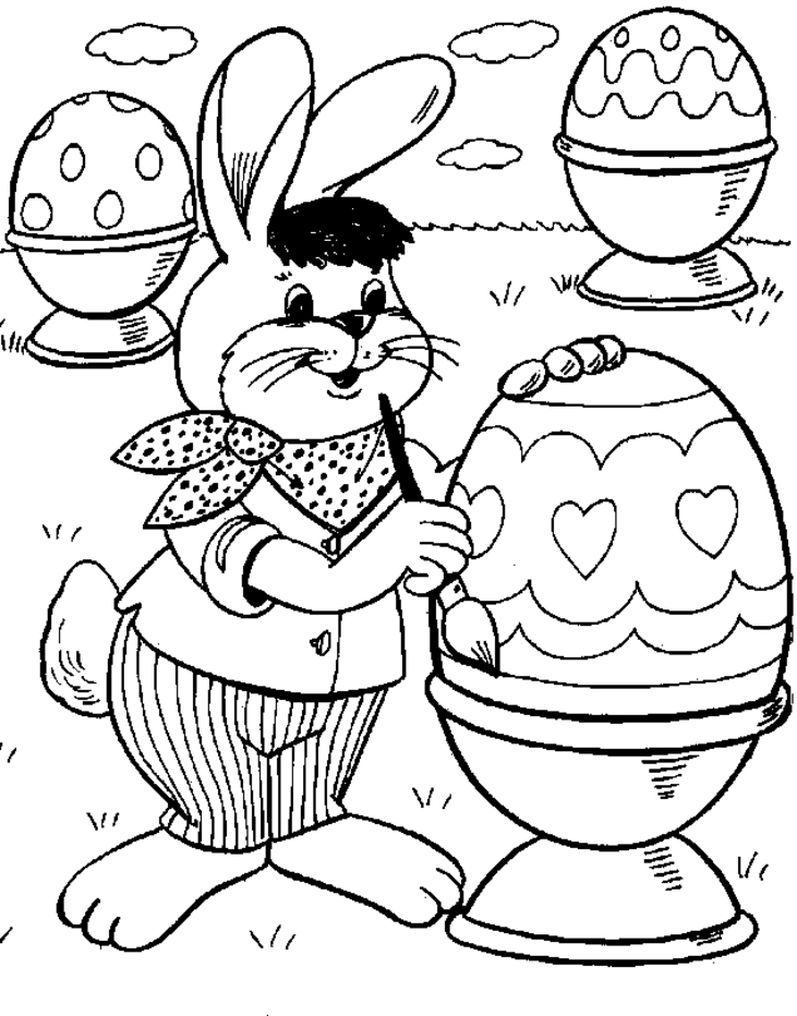 Easter Coloring Pages for Kids | Coloring Lab