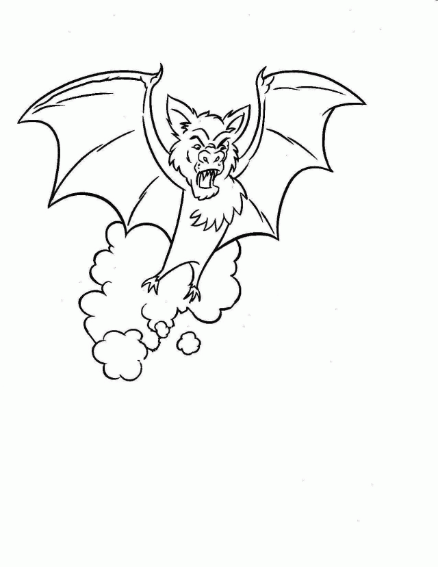 Bat Coloring Page Free Coloring Pages For Kids Coloring Pages