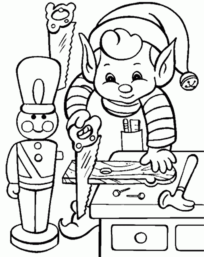 hard christmas stuff Colouring Pages