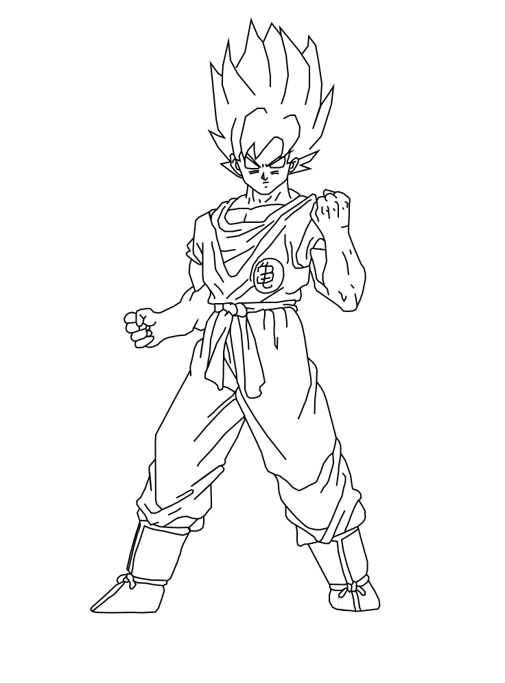 Super Saiyan God Goku by