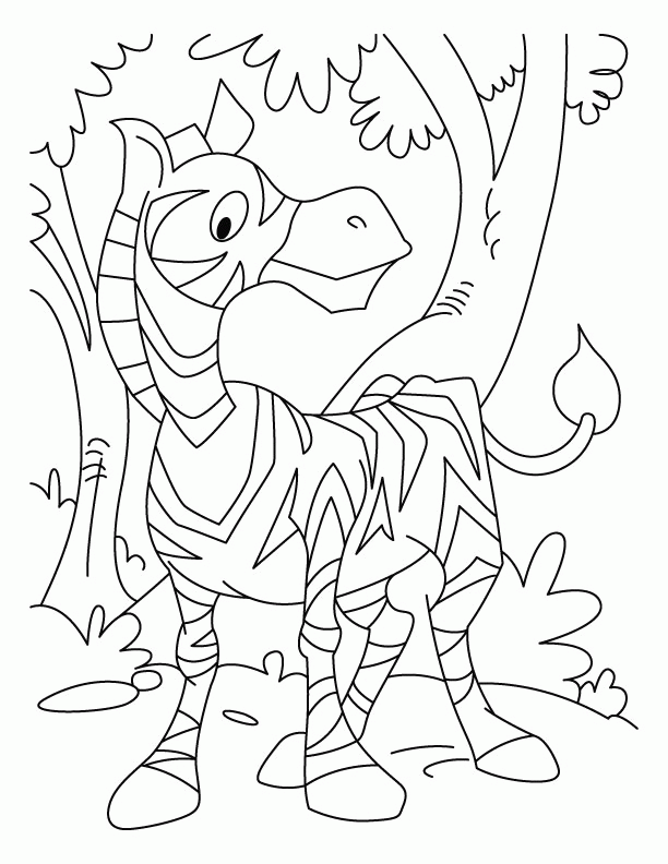 Zebra Coloring Pages | Coloring Pages To Print