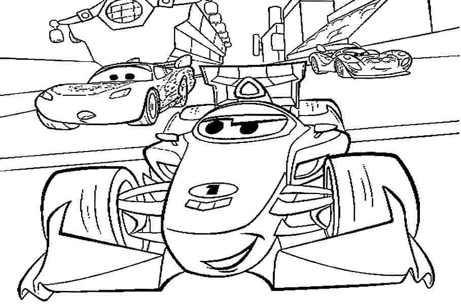 cars movie printable coloring pages : Printable Coloring Sheet