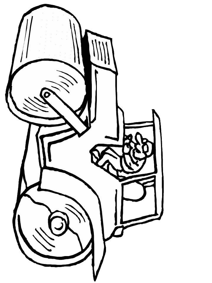Construction Equipment Coloring Pages | Clipart Panda - Free