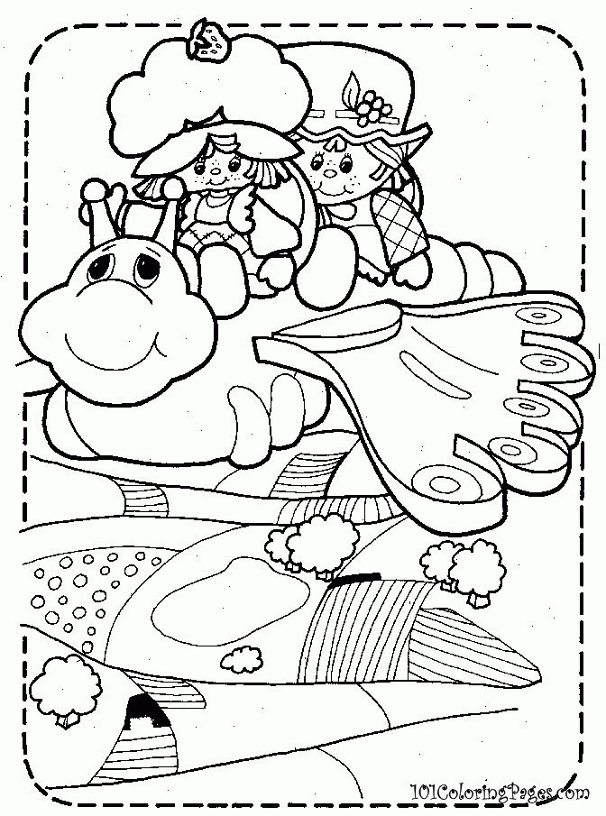 Strawberry Shortcake Coloring Pages strawberry-shortcake-coloring
