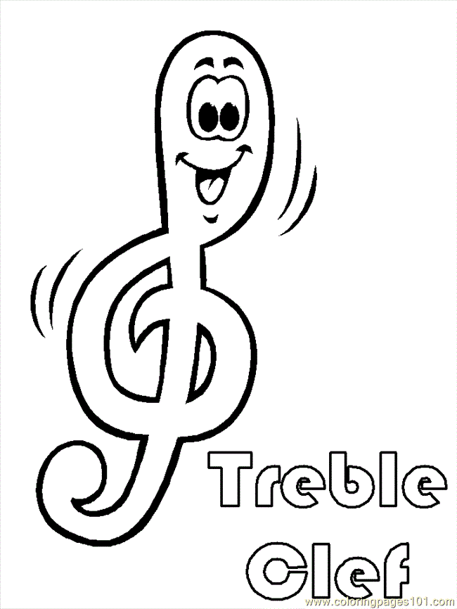 Coloring Pages Music Coloing Pages 01 (Entertainment > Music