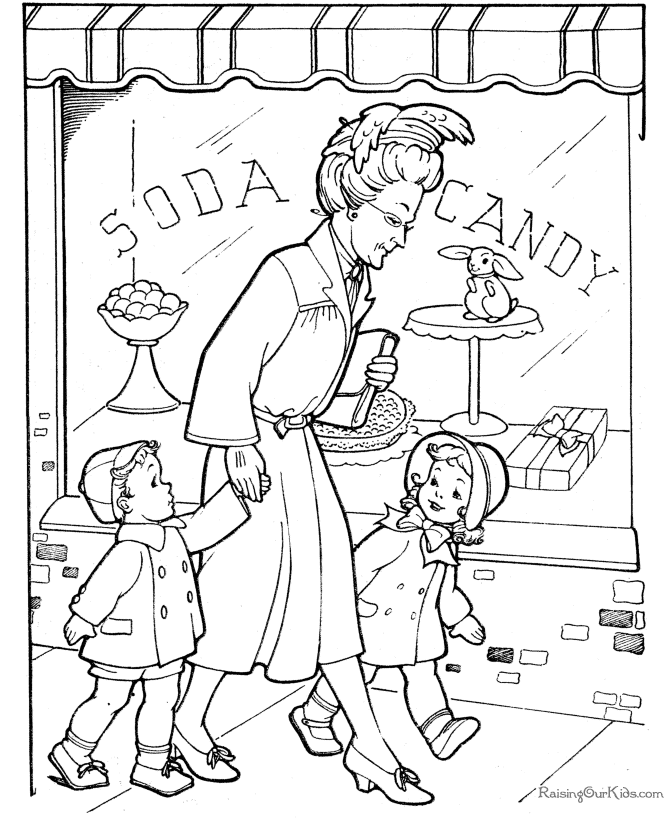 Grandparents Day Coloring Pages | Coloring Pages
