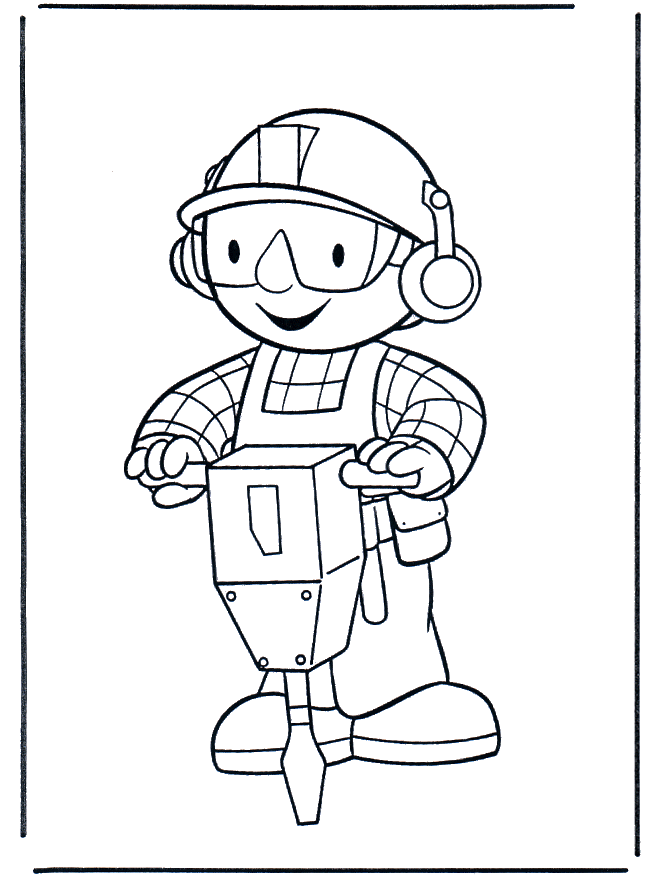 Coloring pages Bob the Builder - Bob the builder