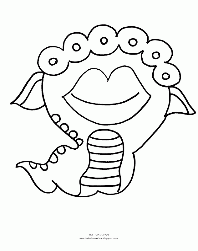 Coloring Pages Of Monsters | Best Coloring Pages