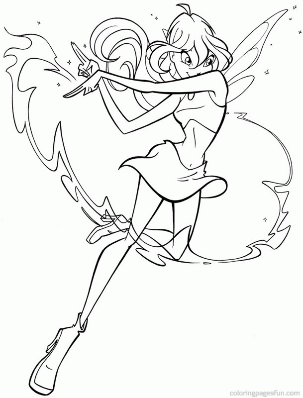 Winx Club | Free Printable Coloring Pages – Coloringpagesfun.com