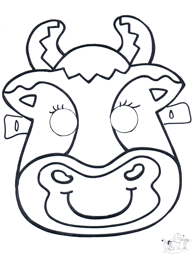 Mask Cow 2 - Masks