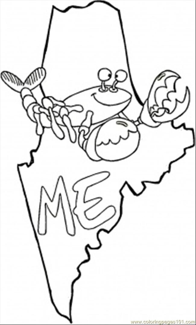 Usa Map Coloring Pages