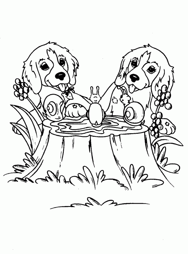 Puppies Coloring Pages 35562 Label 101 Dalmatian Puppies Coloring
