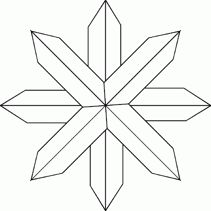Snowflake Coloring Online | Super Coloring