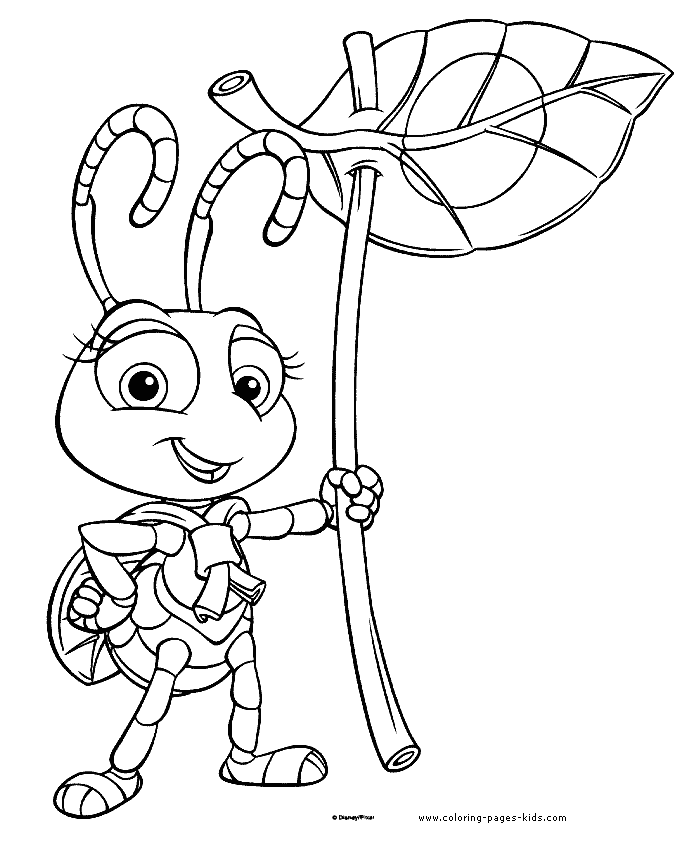 s and insects Colouring Pages