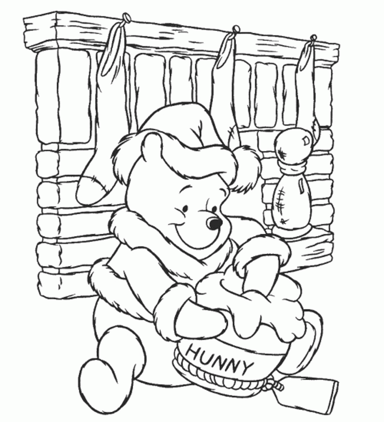 Winnie the Pooh Coloring pages