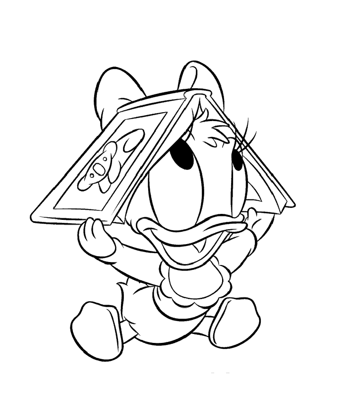 Coloring Pages Of Baby Goofy Images & Pictures - Becuo