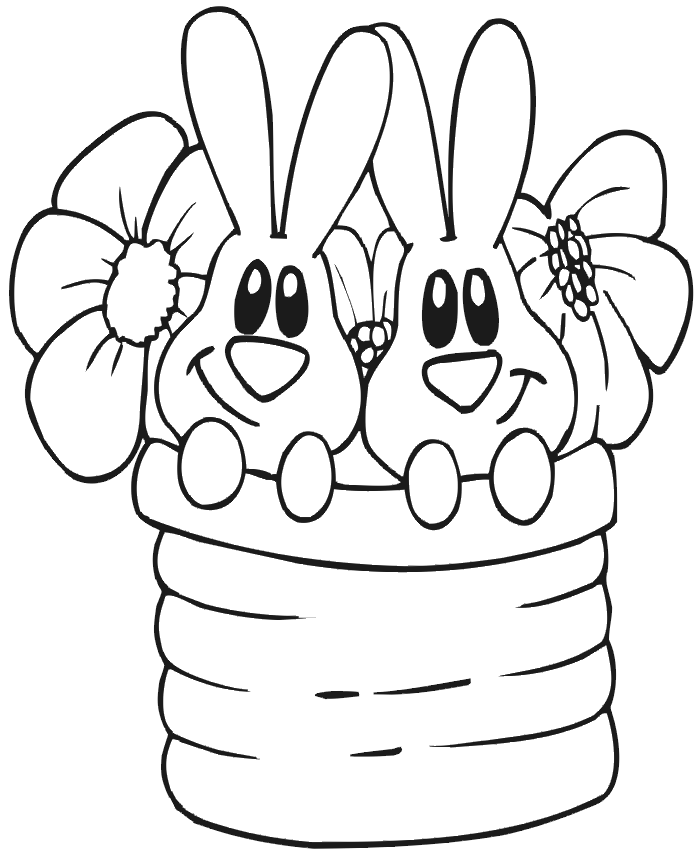 Flower Pot Coloring Pages 48 | Free Printable Coloring Pages