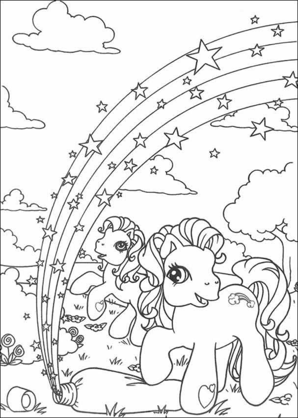 Coloring Pages Of Rainbows For Kids | Kids Coloring Pages