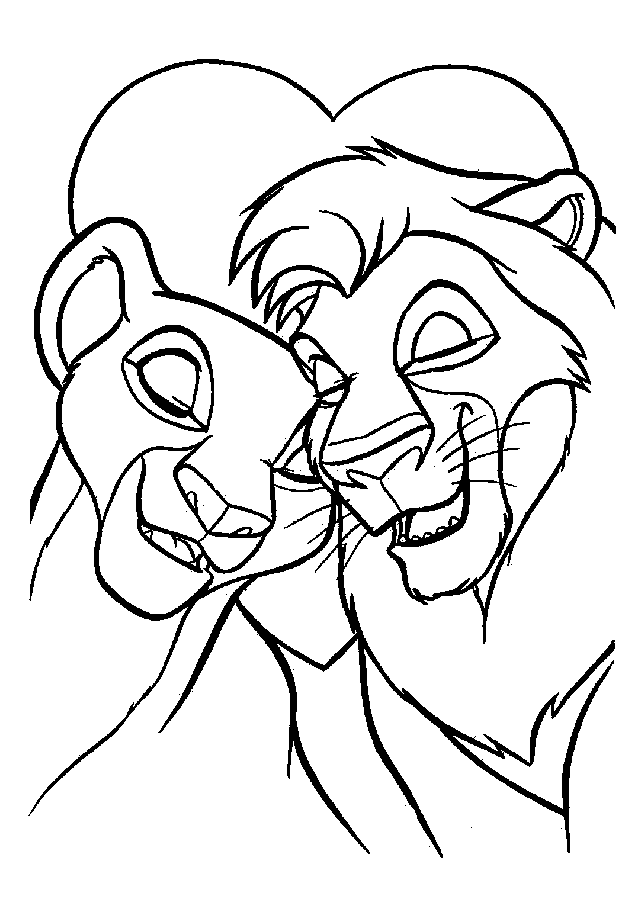 Lion King Disney Coloring Pages | Cartoon Coloring Pages | Kids