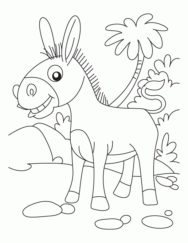 Me! The smartest donkey coloring pages | Download Free Me! The