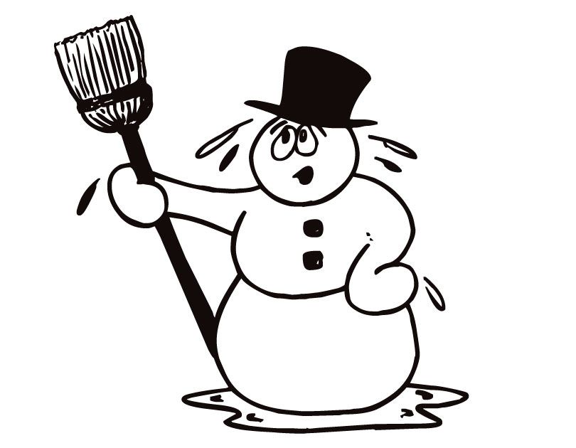 Snowman Coloring Pages To Print - Free Coloring Pages For KidsFree