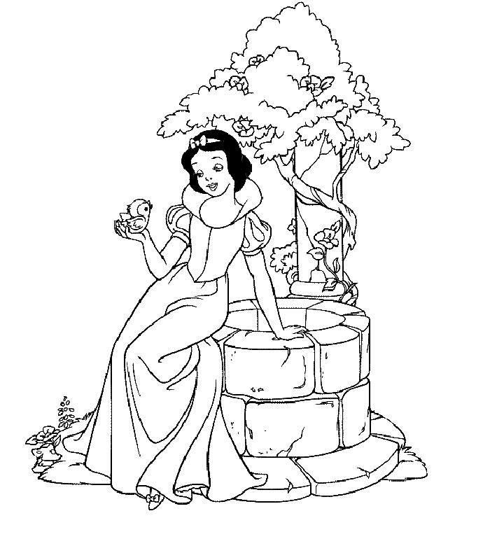 All Disney Princesses Coloring Pages - Free Printable Coloring
