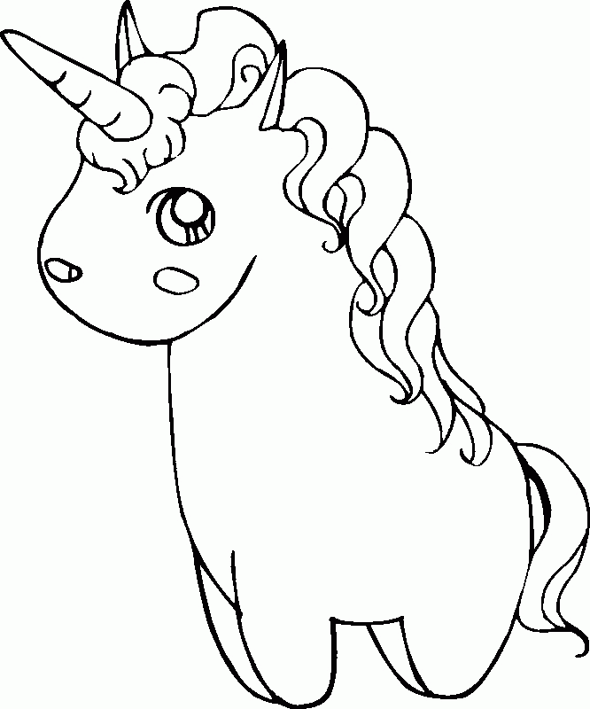Cute-Unicorn-Coloring-Pages