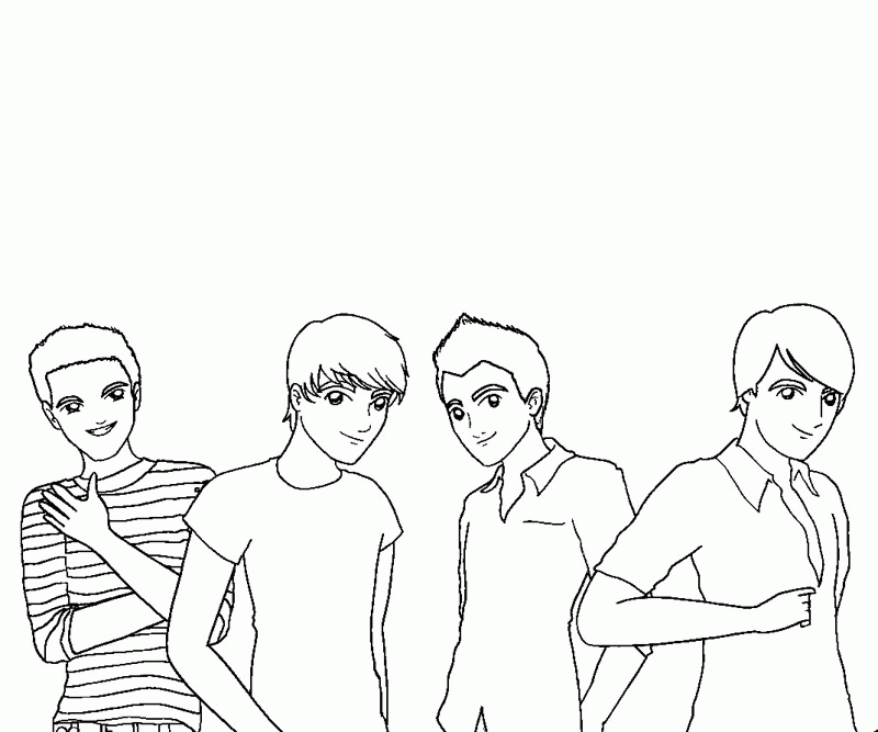 Big Time Rush Coloring Pages | Printable Coloring Pages