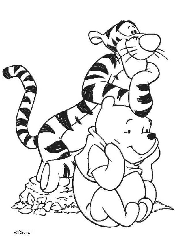 Baby Pooh Bear And Friends Coloring Pages Images & Pictures - Becuo
