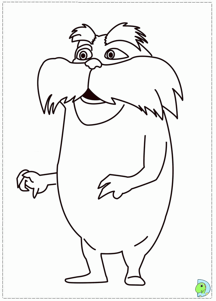 Lorax Coloring Page | Coloring Pages