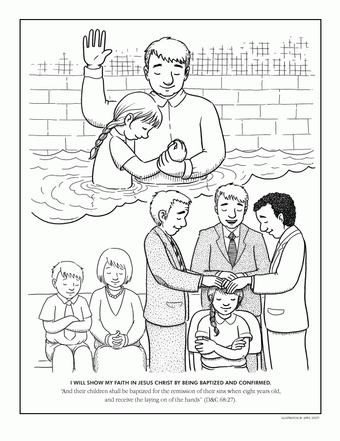 Lds Primary Coloring Pages