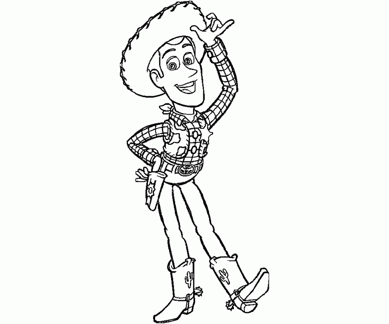 13 Toy Story Coloring Page