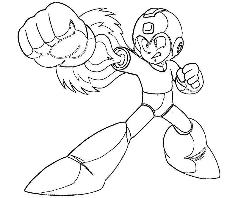 Mega Man Coloring Pages | Printable Pages
