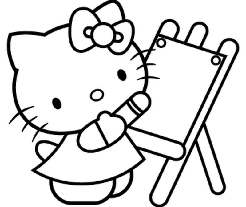 Printable Hello Kitty Coloring Pages | Coloring Pages