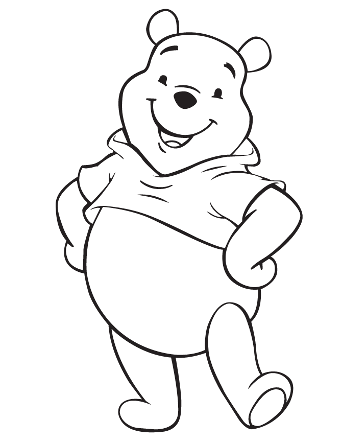 Desenhos do Ursinho Pooh para Colorir e Imprimir – Winnie the Pooh