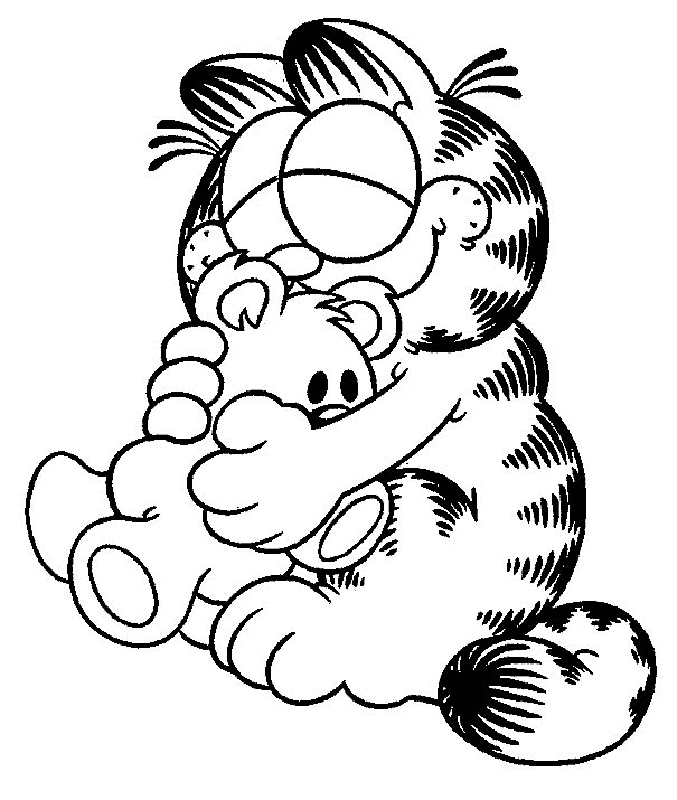 Garfield | Free Printable Coloring Pages – Coloringpagesfun.com