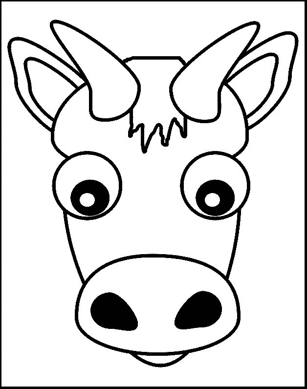 Coloring Page - Cow coloring pages 16