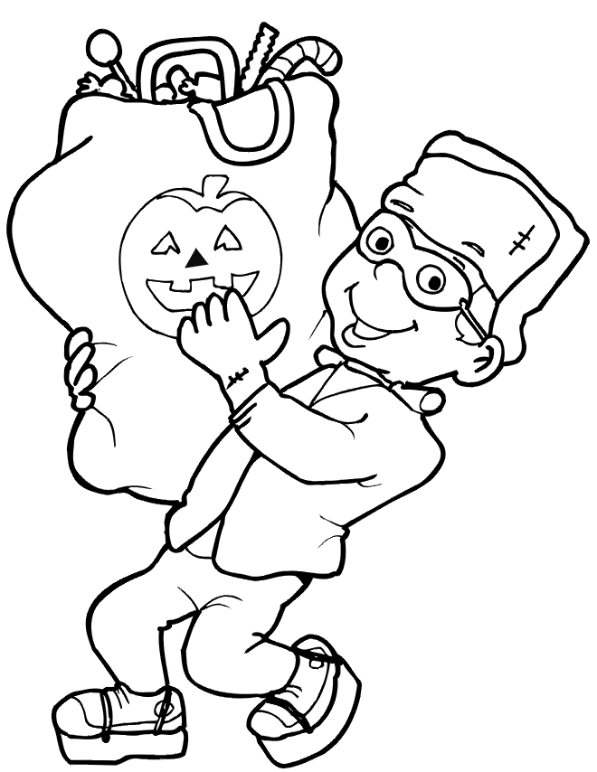 Halloween Coloring Pages - Free Printable Coloring Pages | Free