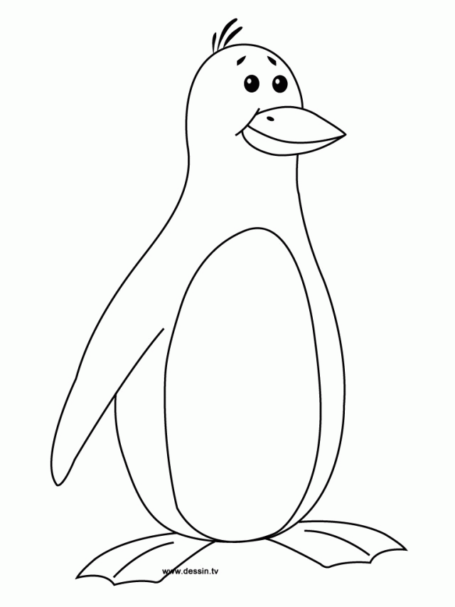 Printable Coloring Penguin Pages For Kids Coloring Pages 285057