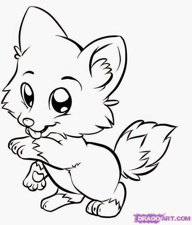 Coloring Pages Of Cute Animals