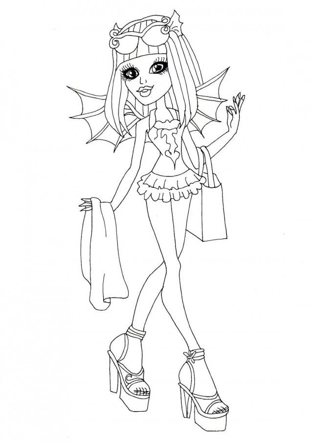September 11 Coloring Pages Free Printable Monster High Coloring