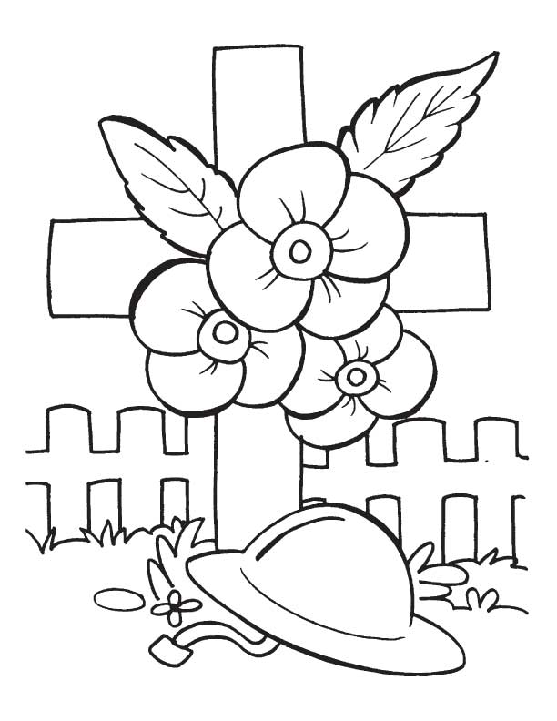 Remembrance day poster coloring pages, Kids Coloring pages, Free