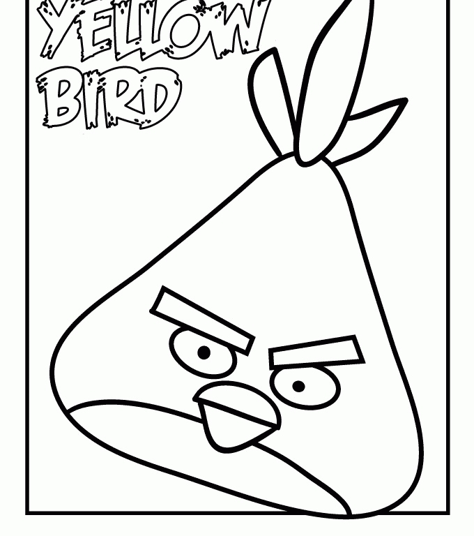 star war angry bird Colouring Pages