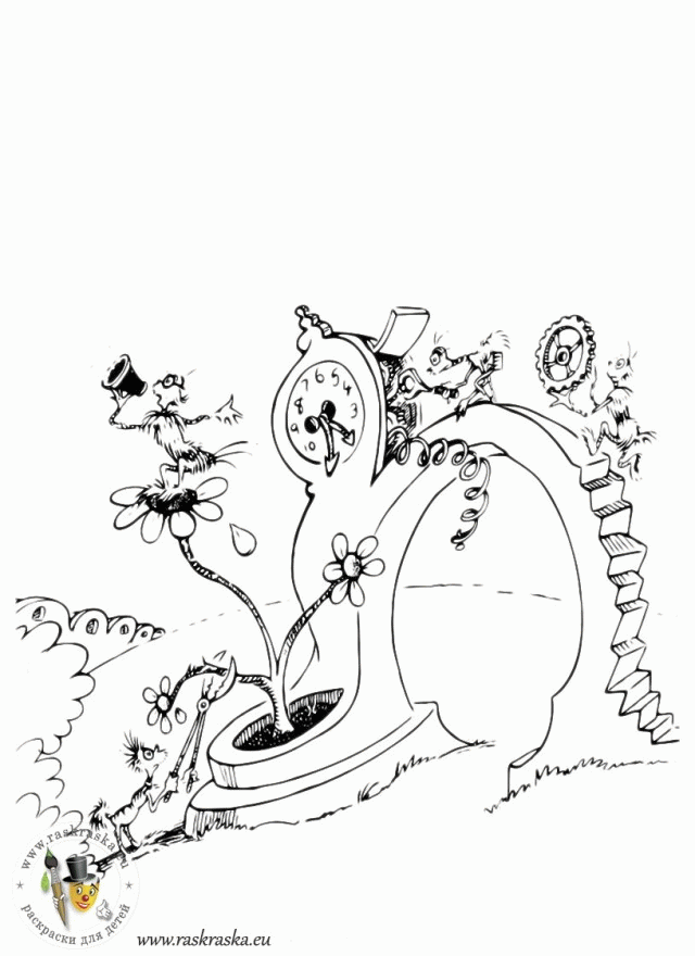 Dr Seuss Coloring Book Pages Free Coloring Pages For Kids 256568