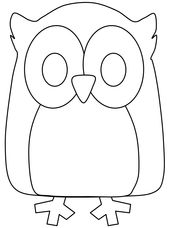 Coloring Book Owl | Animal Coloring Pages | Kids Coloring Pages
