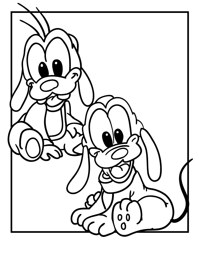 Cute Disney Channel Coloring Pages