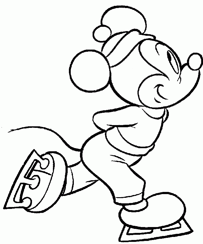 Mickey Mouse > Printable Disney Cartoon Coloring Book Pages