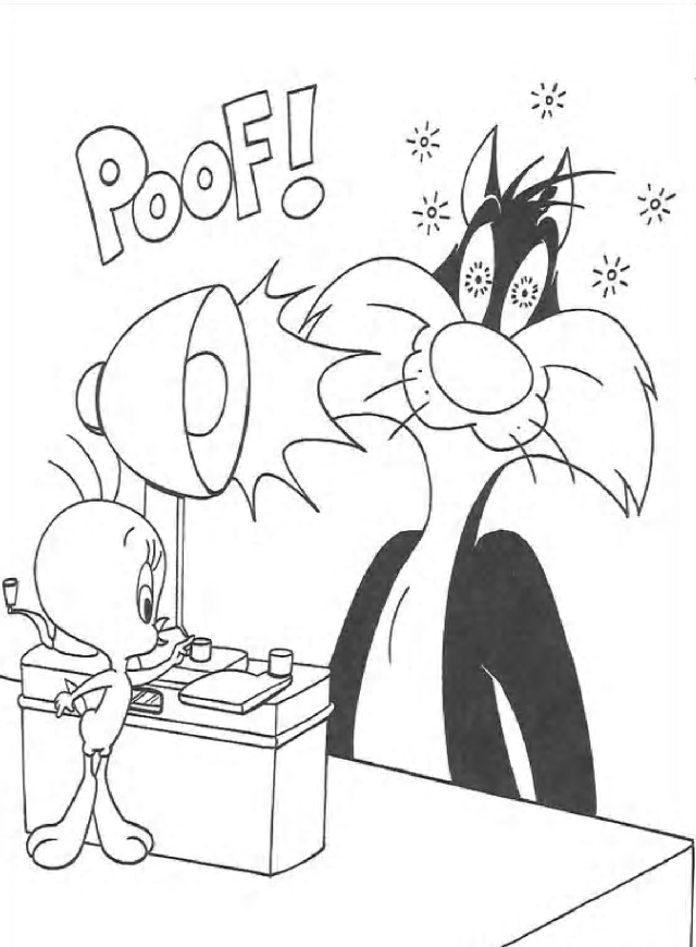 Looney Tunes Coloring Pages for Kids - Free Printable Coloring Sheets